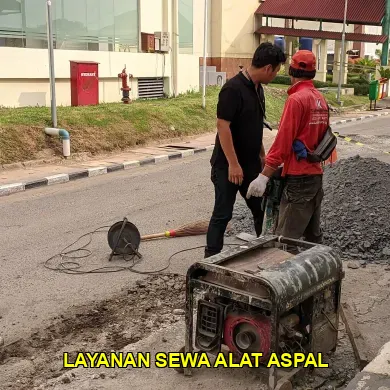 layanan sewa alat aspal